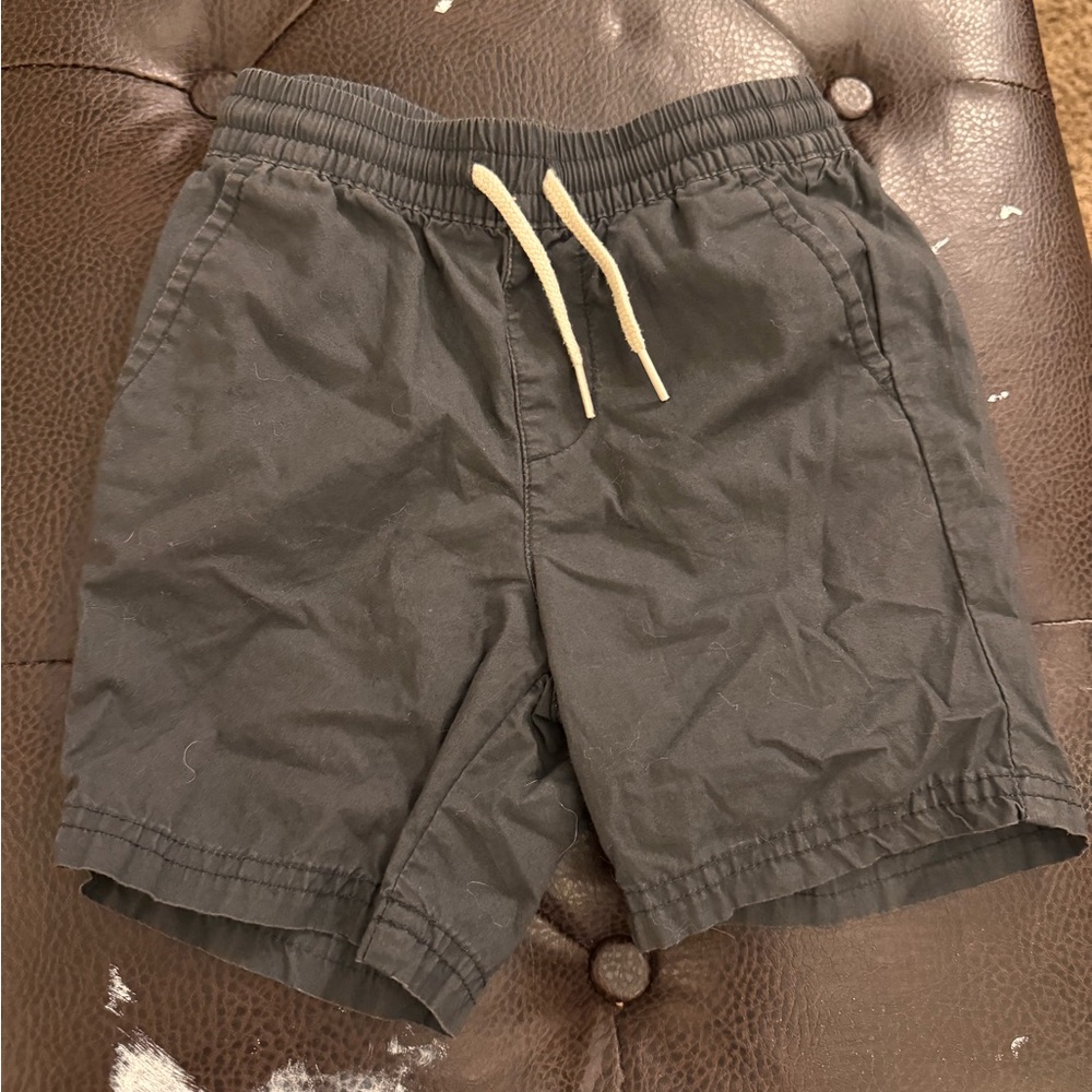Old Navy Black Pull-On Shorts with Elastic Waistband